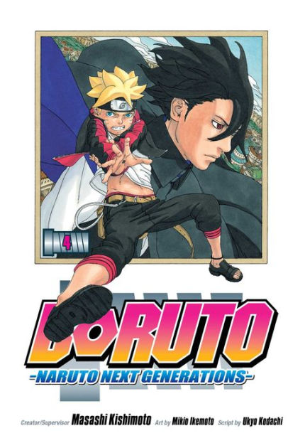 Boruto: Naruto Next Generations, Vol. 4 by Ukyo Kodachi, Mikio Ikemoto,  Paperback
